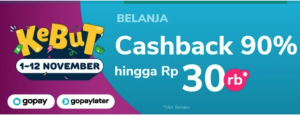 Kode Promo Tokopedia Kejutan Belanja Untung Spesial November