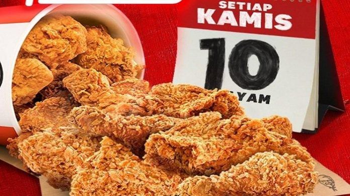 Kode Promo dan Voucher KFC 24 November 2022 Diskon 50% Pesan Menu Apa Saja