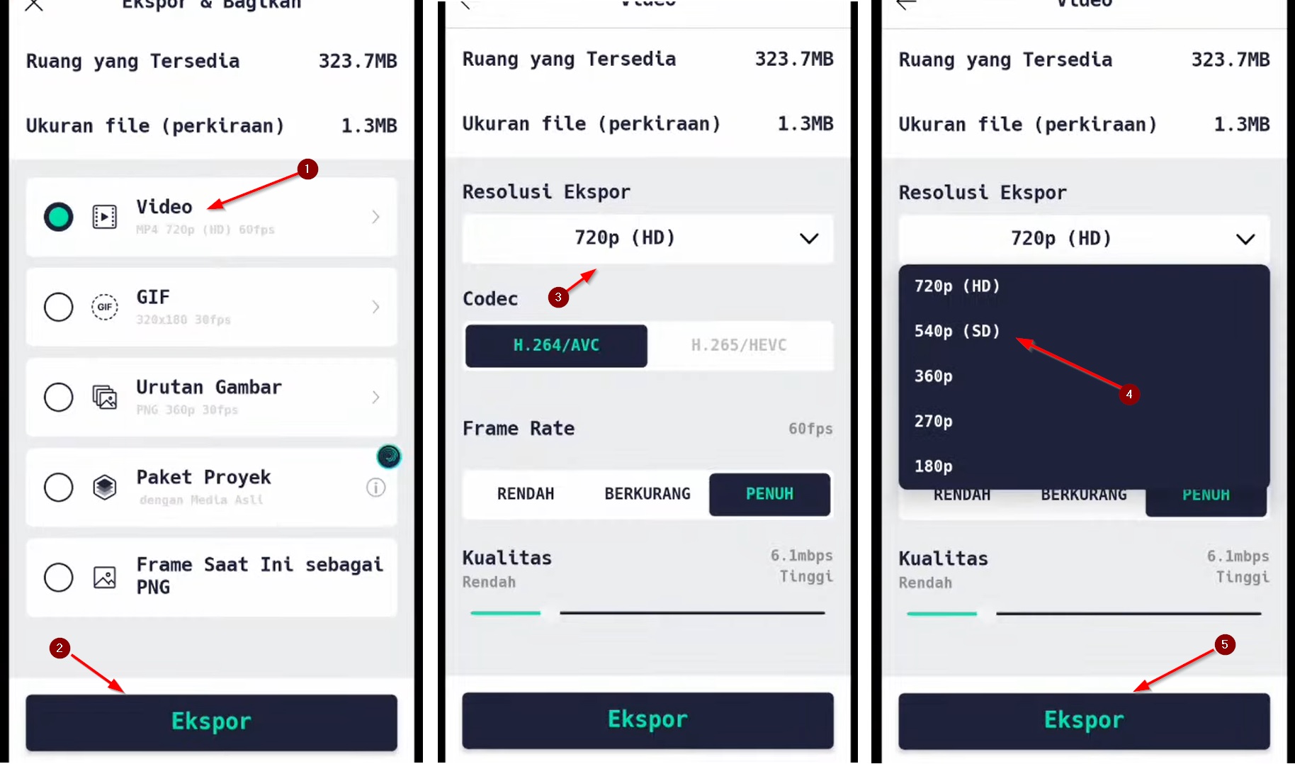 Format Video yang Lengkap