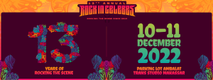 Tiket Rock in Celebes 10 - 11 Desember 2022