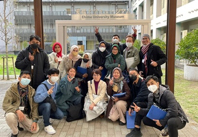 Aktualisasi World Class University, FKM Unhas Berhasil Kirim 5 Mahasiswa dalam Program Sakura Science Student Exchange 2022 di Ehime University Jepang