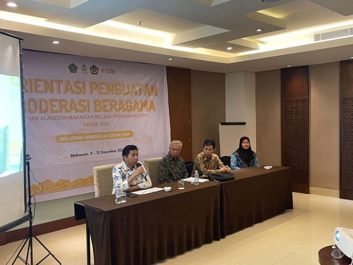 Tangkal Paham Radikal, UIN Alauddin Makassar Beri Penguatan 41 Dosen Jadi Pelopor Moderasi Beragama