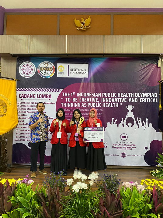 Tim FKM Unhas Raih Medali Emas Lomba Cerdas Cermat Cepat IPHO