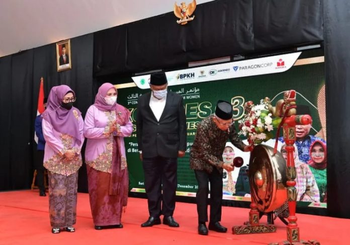 Buka Kongres Muslimah Indonesia Ke-3, Wapres Sampaikan Empat Pesan