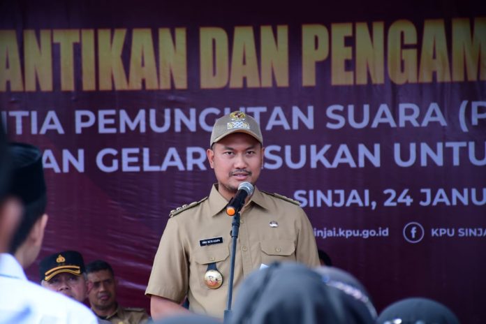 240 Petugas PPS Dilantik, Bupati ASA: Jaga Profesionalitas dan Integritas