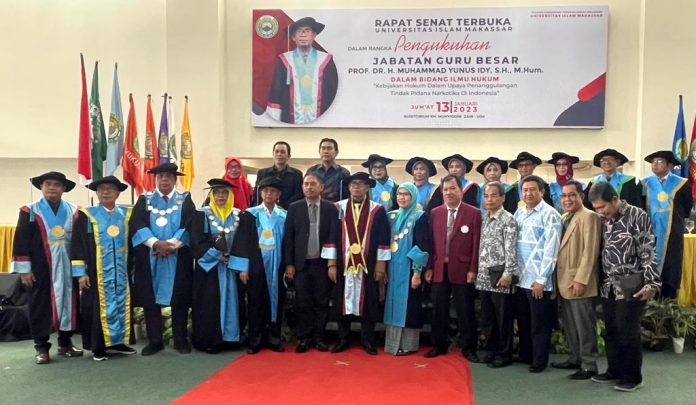 Muhammad Yunus Idy, Profesor Pertama di Fakultas Hukum Universitas Islam Makassar