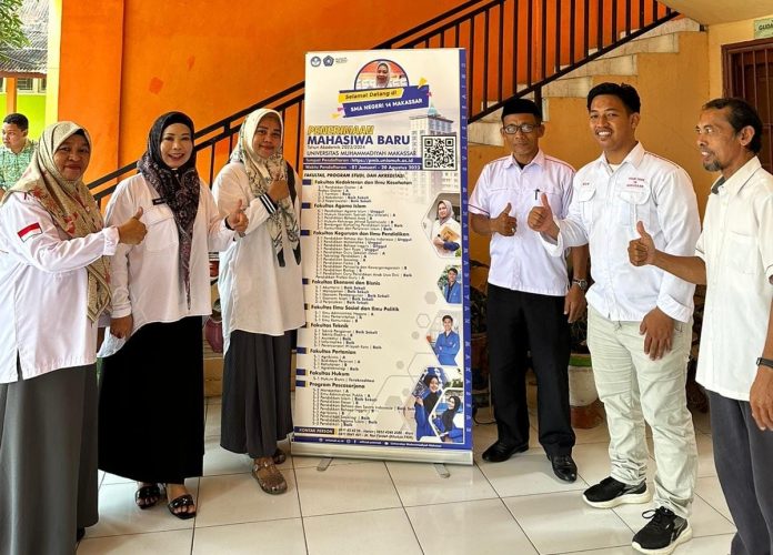 Kepsek SMAN 14 Makassar: Unismuh Makassar Top The Best Menjaring Mahasiswa Baru