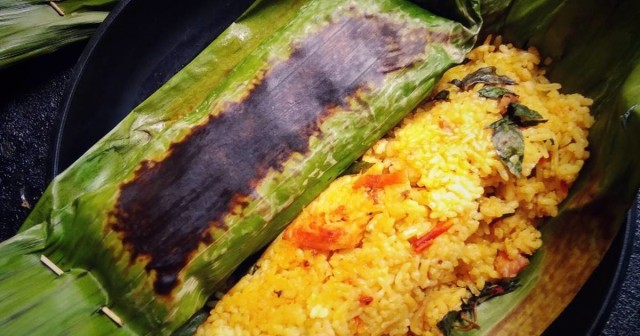 resep nasi Kuning bakar