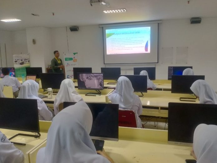 SMA Islam Athirah 1 Makassar Dikunjungi BASAsulsel Wiki