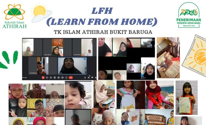 Cuaca Ekstrem, TK Islam Athirah Bukit Baruga Adakan Learning From Home