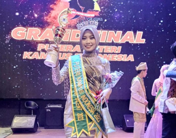 Wakili Sulsel, Mahasiswi Prodi Kedokteran UIN Alauddin Makassar Juara 1 Putri Kampus se Indonesia