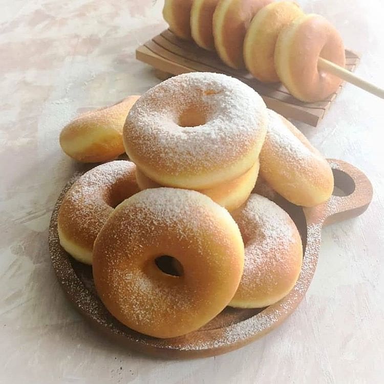Resep Donat Blueberry Panggang, Makan Sebiji Puas