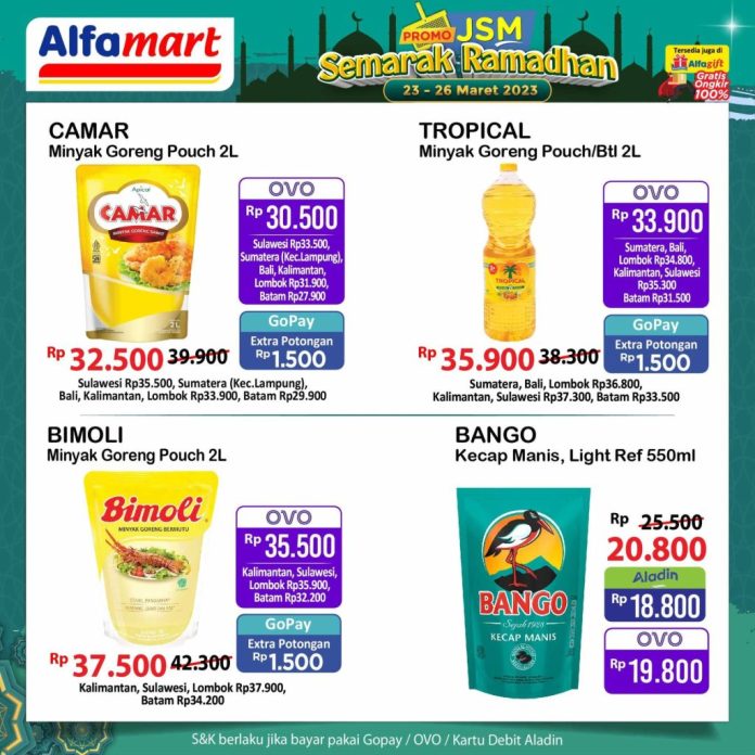 Promo JSM Alfamart Terbaru 31 Maret 2023, Banyak Diskon Diakhir Bulan