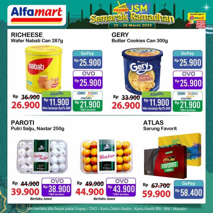 Promo JSM Alfamart Terbaru 26 Maret 2023, Sirup Marjan Hanya 10Ribu