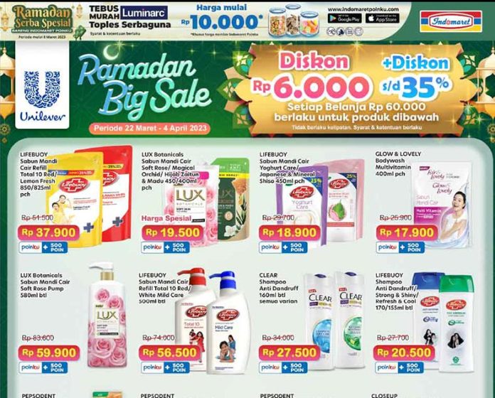 Katalog Promo INDOMARET Minggu 26 Maret 2023: Belanjaan Jadi lebih Hemat