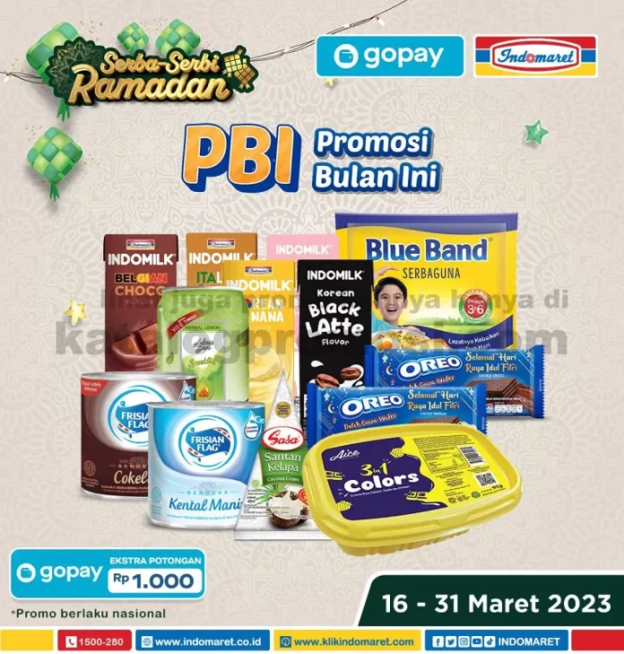 Katalog Promo Indomaret Hari Ini, Senin 20 Maret 2023: Persiapan Ramadhan Kesegaran Untuk Pemburu Promo