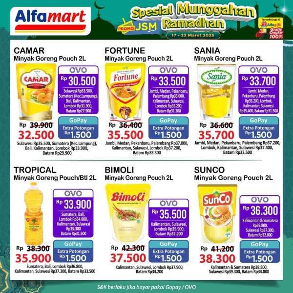 Promo JSM Alfamart Terbaru 29 - 31 Maret 2023, Dapatkan Promo Spesial Ramadan