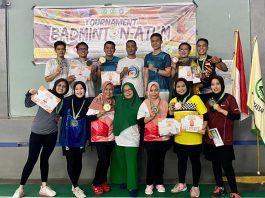 Turnamen Badminton ATLM - [FOTO/ZULQIFLI]