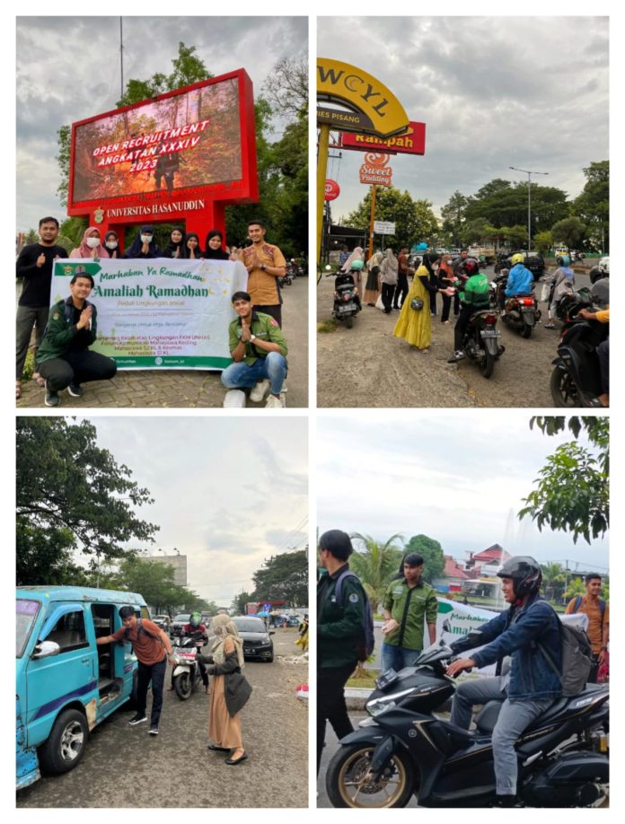 Departemen Kesehatan Lingkungan FKM Unhas Adakan Gerakan Amaliah Ramadhan