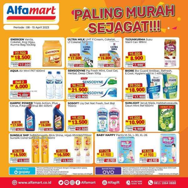 Promo JSM Alfamart Terbaru 13 - 15 April 2023, Paling Murah Sejagat