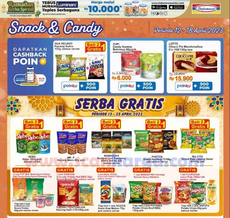 Katalog Promo INDOMARET Hari Ini 12-13 April 2023, Kesegaran Menu di Bulan Berkah