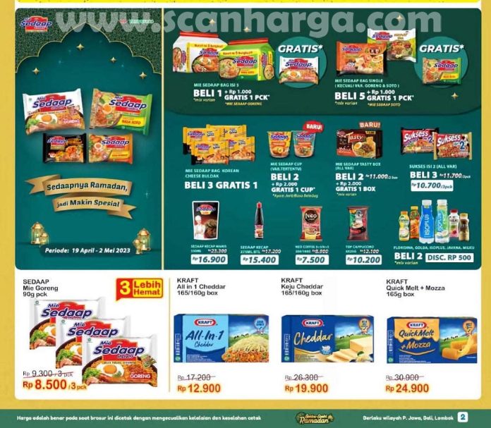 Katalog Promo INDOMARET Terbaru 19 April 2023, Lengkapi Belanjaanmu Segera