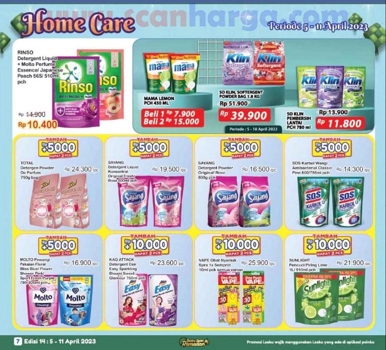 Katalog Promo INDOMARET 6-7 April 2023, Belanja Murah Makin Hemat