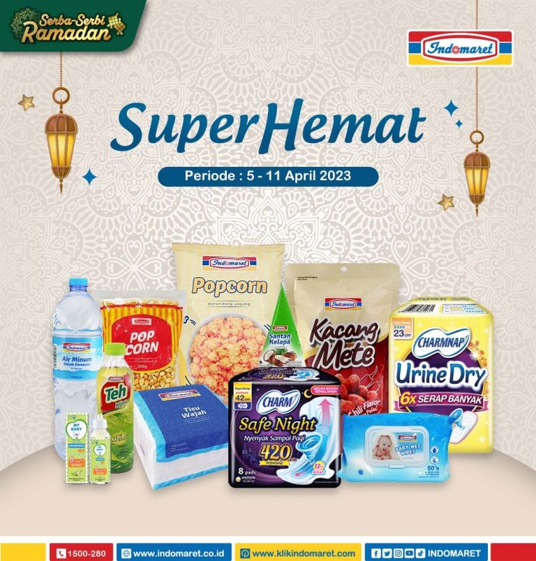 Katalog Promo INDOMARET 8-9 April 2023, Paket Murah Benja Lebih Hemat