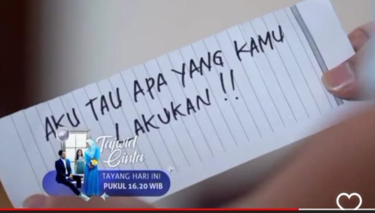 Sinopsis Tajwid Cinta Episode 145 Jumat 7 April 2023, Nadiya Kena Ancaman dan Syifa Temukan Itu