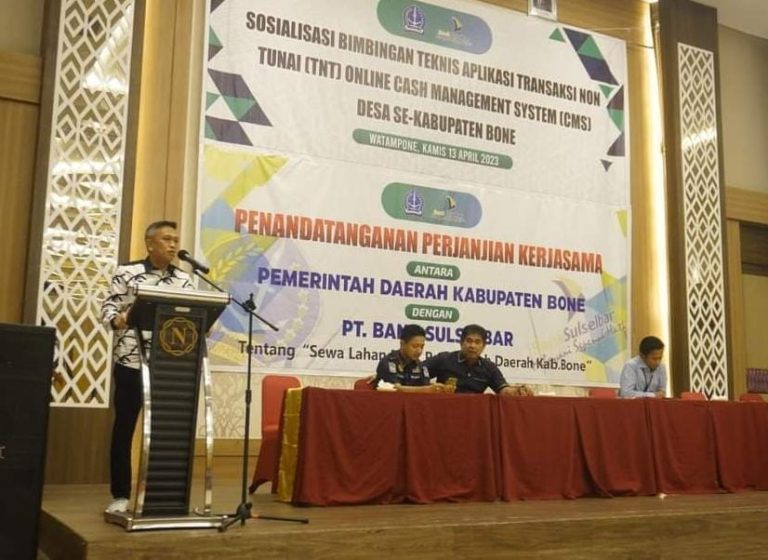Transaksi Tunai Mulai Dihilangkan di Bone, Transformasi Digital Cegah Pungli?