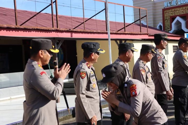 Apel Perdana Pasca Lebaran, Kapolres Bone Sampaikan Ini