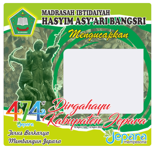 Twibbon HUT Kabupaten Jepara Ke-474