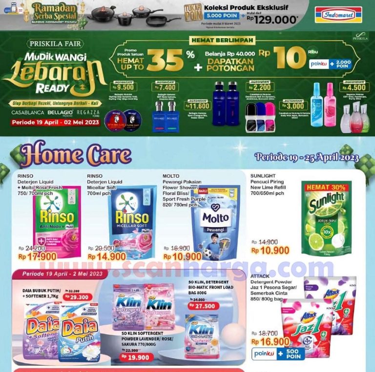 Katalog Promo INDOMARET Tanggal 18-25 April 2023, Super Hemat Untuk Lebaran