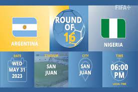 Argentina U20 Vs Nigeria U20