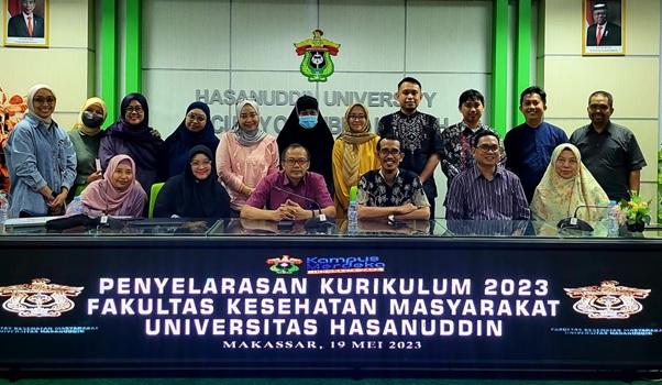 Pra Workshop Penyusunan Kurikulum 2023 Prodi S1 Kesmas FKM Unhas: Sosialisasi Kurikulum 2023 Unhas