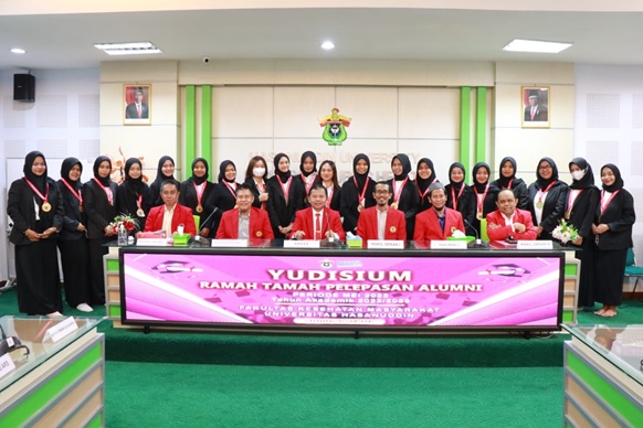FKM Unhas Gelar Yudisium dan Ramah Tamah Pelepasan Alumni Periode Mei Tahun 2023
