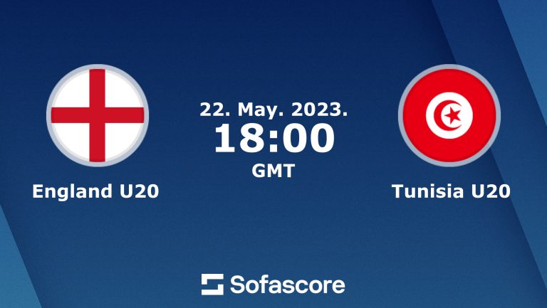 Inggris U20  Vs Tunisia U20: Jadwal, Prediksi, H2H, Line UP & Live Streaming