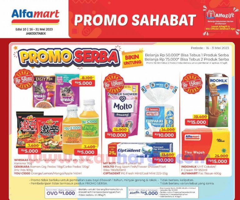 Katalog Promo Alfamart Hari Ini 24-25 Mei 2023, Belanja Murah