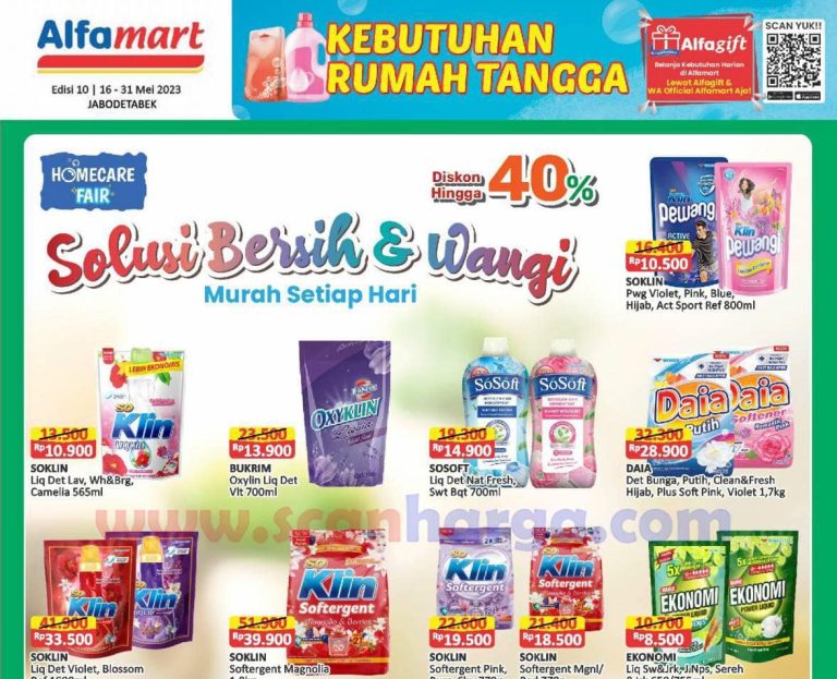 Katalog Promo Alfamart Hari Ini 25-26 Mei 2023, Promo Harian Seru