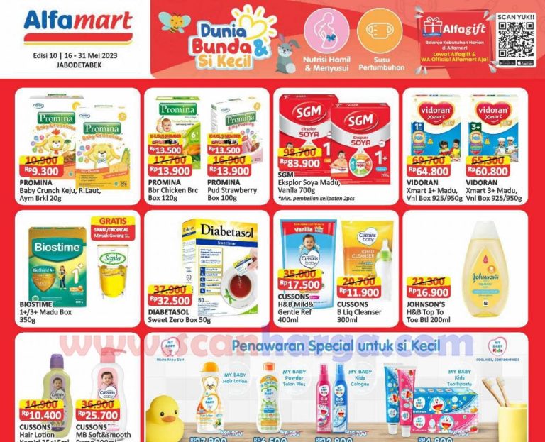 Katalog Promo Alfamart Terbaru 22-31 Mei 2023, Promo Mingguan Hingga Akhir