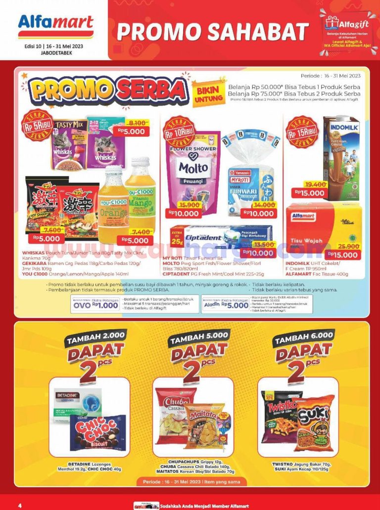 Katalog Promo Alfamart Hari Ini 27-28 Mei 2023 Terbaru