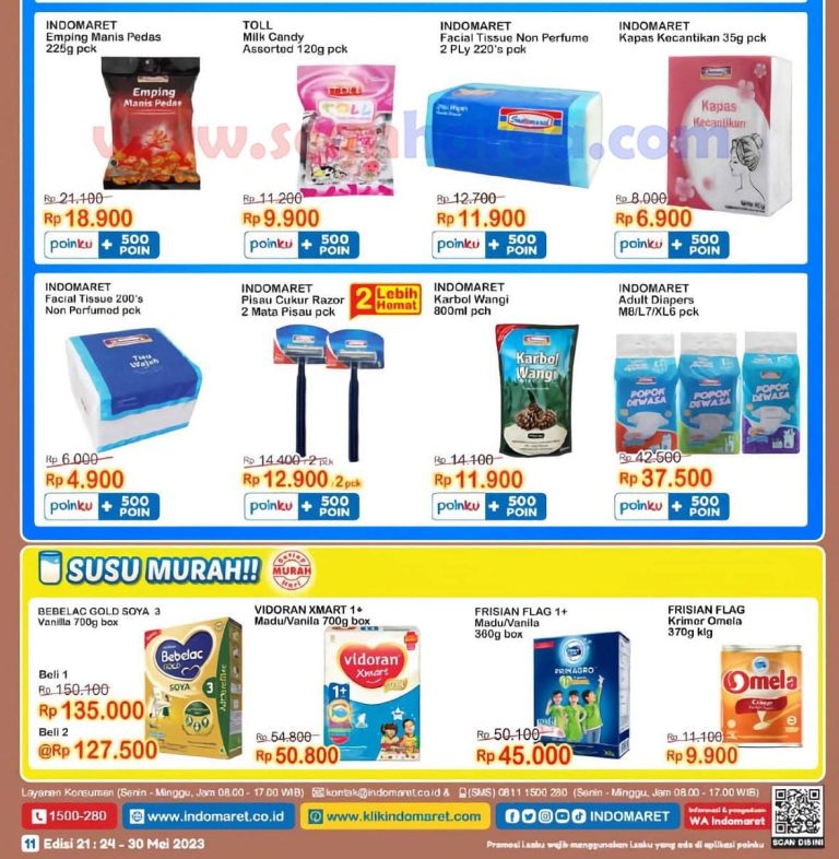 Katalog Promo INDOMARET Hari Ini 24-25 Mei 2023, Nikmati Promo Hemat