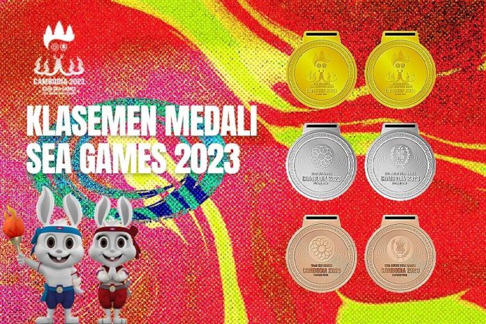 Klasemen Medali Indonesia SEA Games 2023 Hari Ini