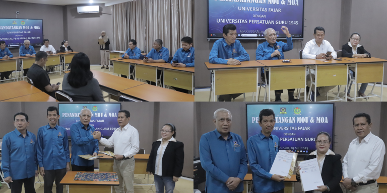 UNIFA dan UPG 1945 NTT Teken MoU dan MoA Bidang Pendidikan dan Penelitian