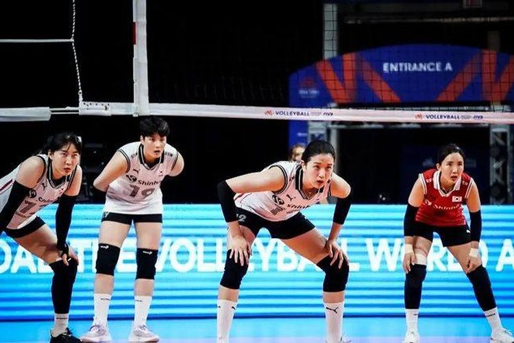 Daftar Pemain Timnas Voli Putri Korea Selatan 2023 dan Posisi