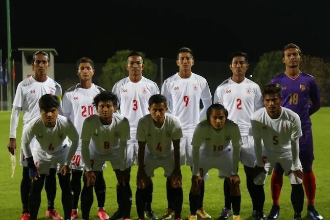 Pemain Timnas U-22 Myanmar di Sea Games 2023