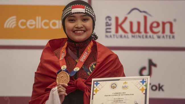 Riana Peraih Medali Perunggu di Sea Games 2023