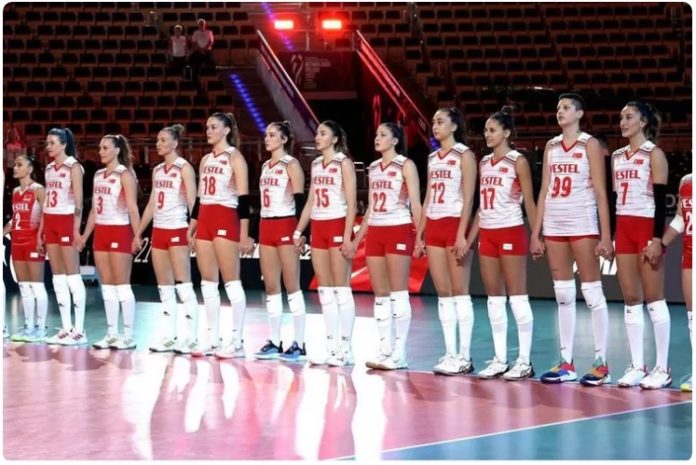 Daftar Pemain Timnas Voli Putri Turki di VNL Womens 2023 (instagram /tvforgtr)