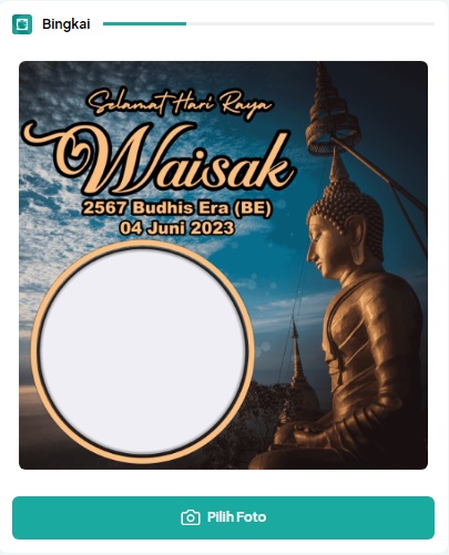 56 Link Twibbon Hari Raya Waisak 2023 Estetik Cocok Dishare di Sosmed