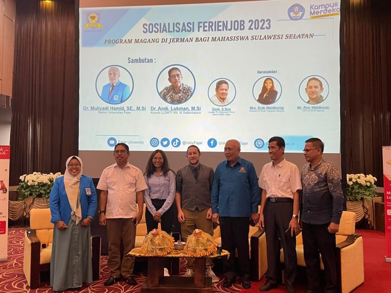 Unifa Raih Apresiasi Kepala LLDIKTI Wil.IX Sultanbatara Usai Gelar Ferienjob Jerman